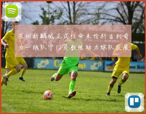 深圳新鹏城正式任命米伦科吉利奇为一线队守门员教练助力球队发展